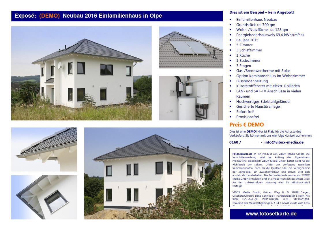 Immobilien Expose Muster Pdf Download