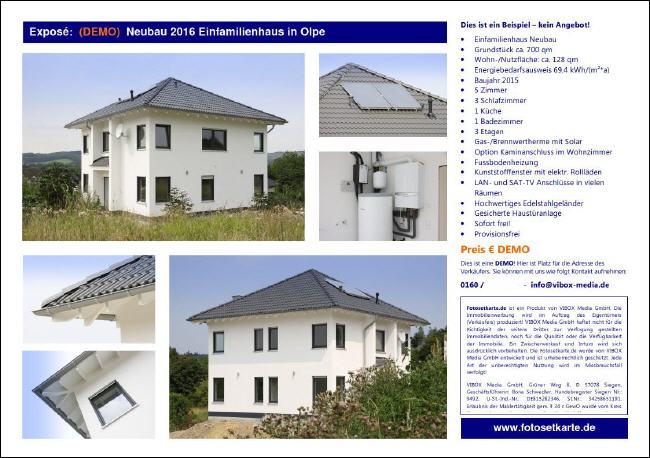 Immobilien Expose Muster Pdf Download